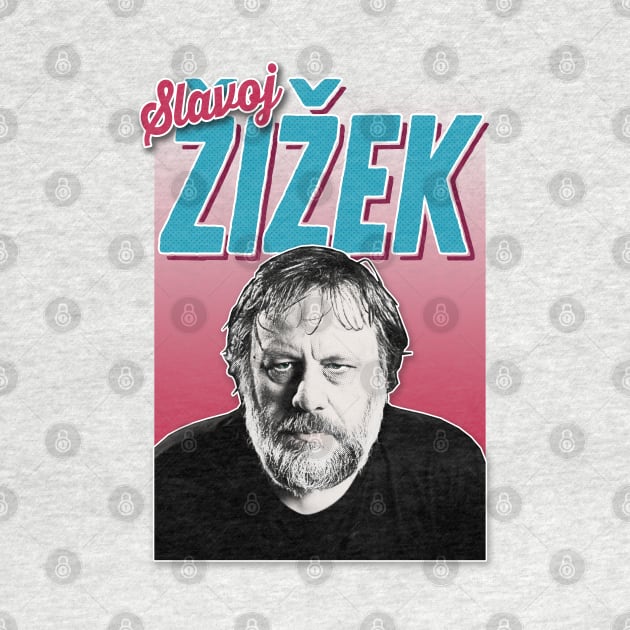 Slavoj Žižek #3 - Aesthetic Tribute Design by DankFutura